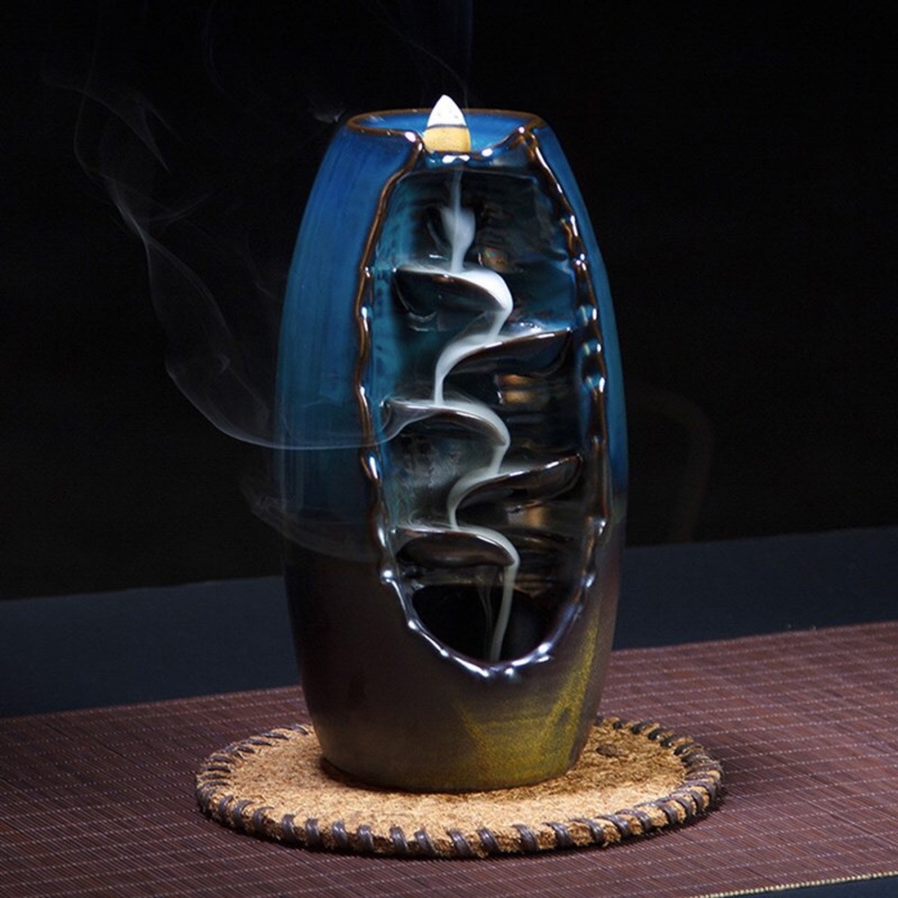 Incense Waterfall with cone incense